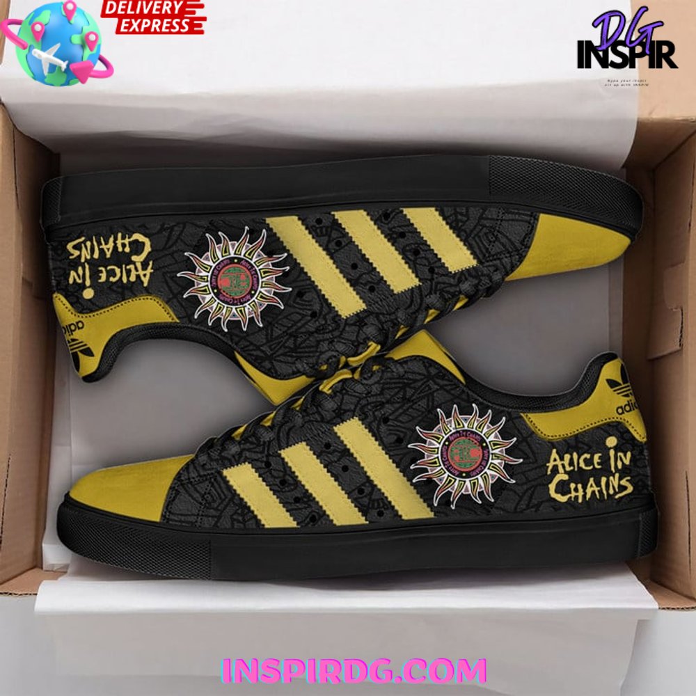 Ideafootwear Alice In Chains Skate Stan Shoes Sneakes For Men And Women 1