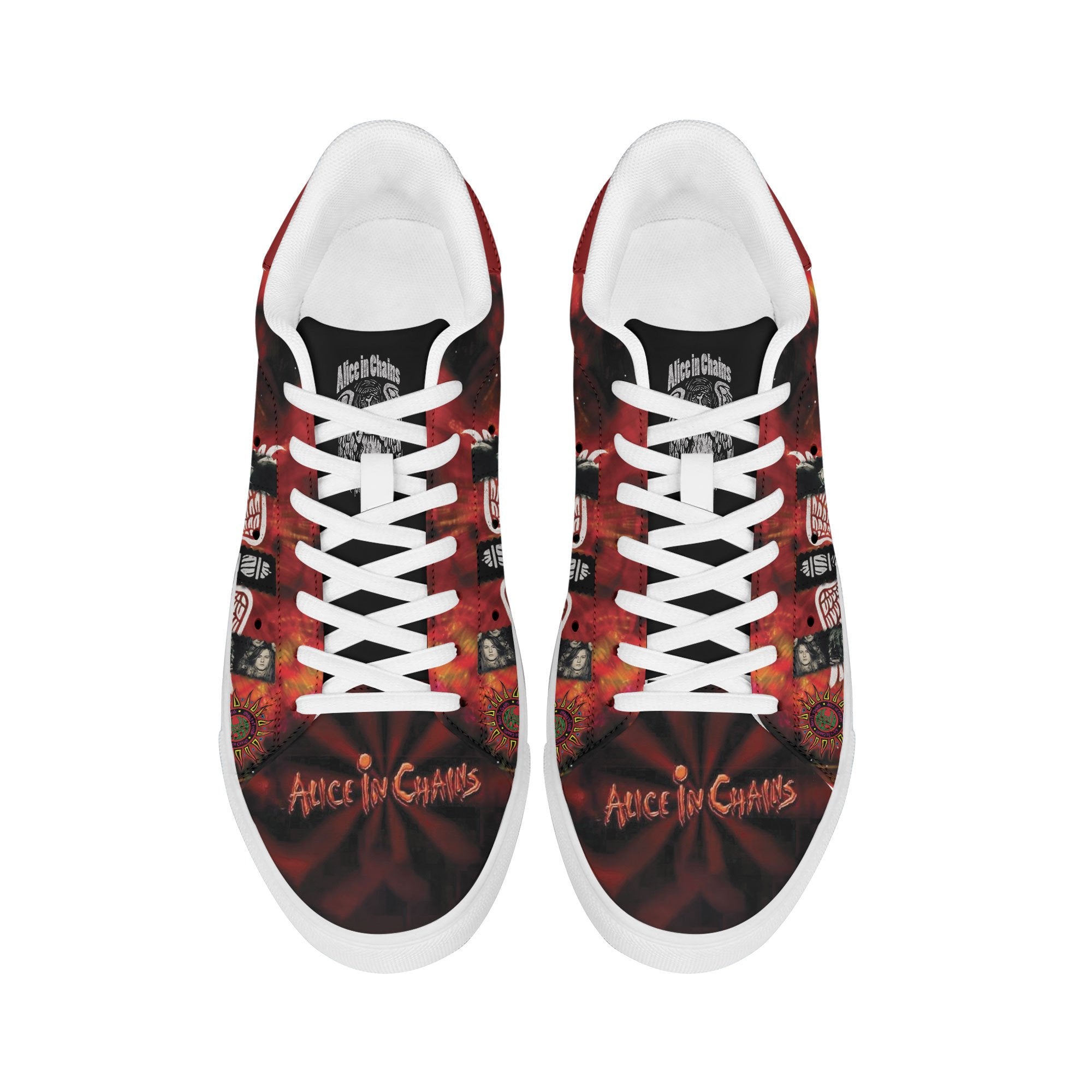 Ideafootwear Alice In Chains Skate Stan Shoes Sneakes For Men And Women 3