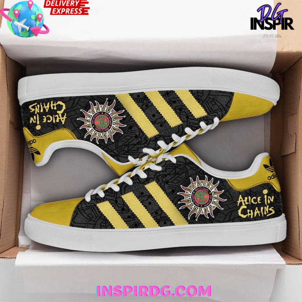 Ideafootwear Alice In Chains Skate Stan Shoes Sneakes For Men And Women 1