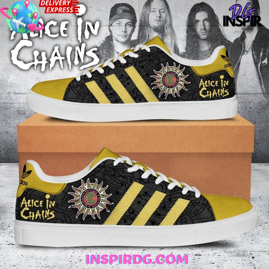 Ideafootwear Alice In Chains Skate Stan Shoes Sneakes For Men And Women 1