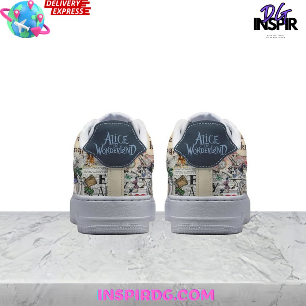 Ideafootwear Alice In Wonderland Air Low-Top Sneakers Shoes For Men And Women 1