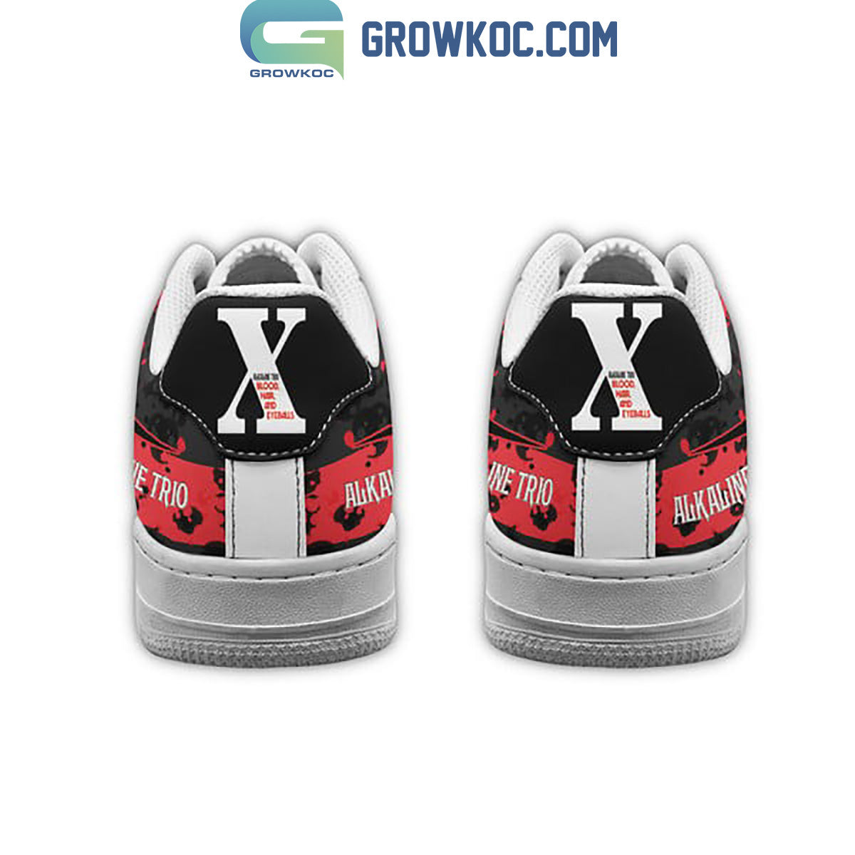 Ideafootwear Alkaline Trio Air Low-Top Sneakers Shoes For Men And Women 2
