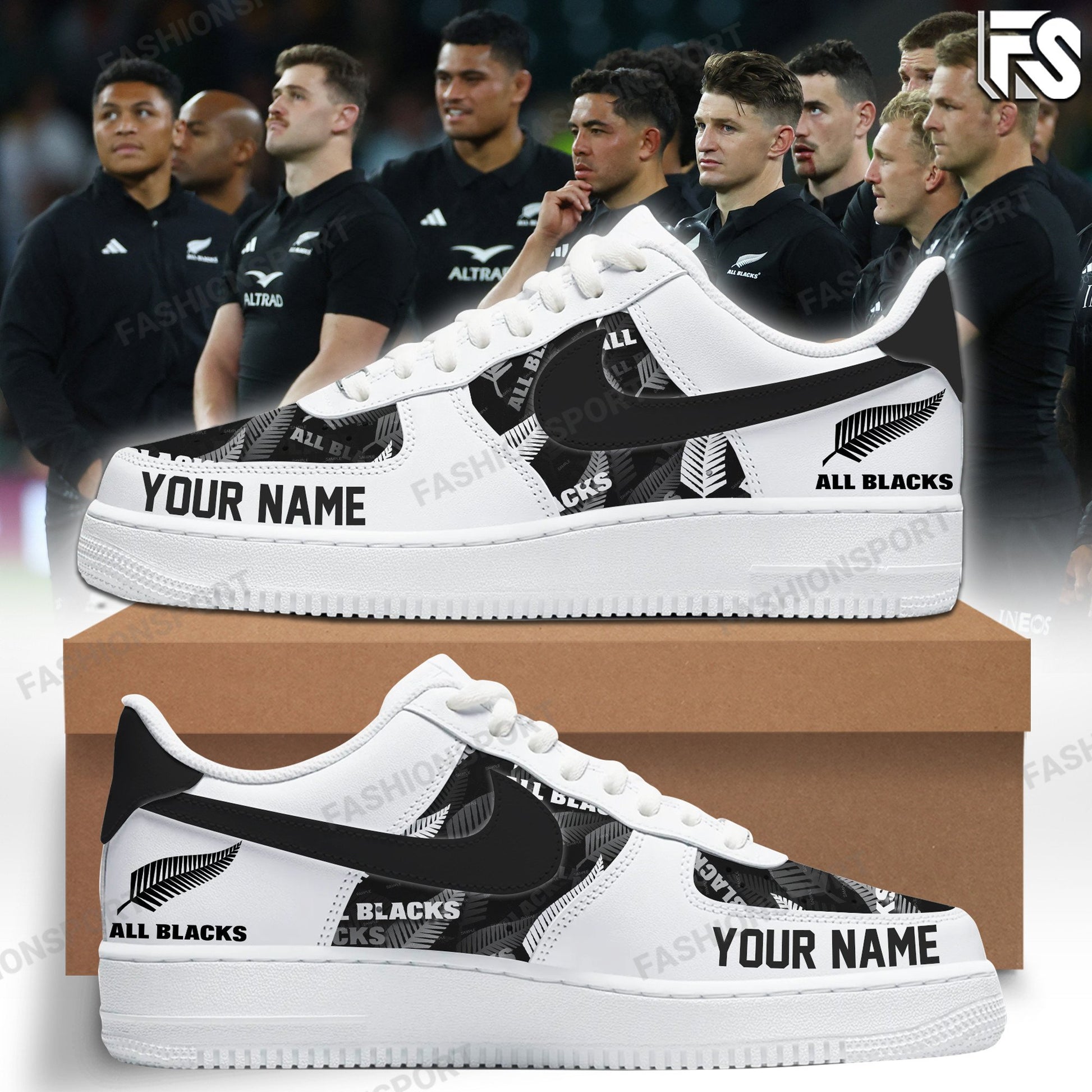 Ideafootwear All Blacks Air Low-Top Sneakers Shoes For Men And Women 1