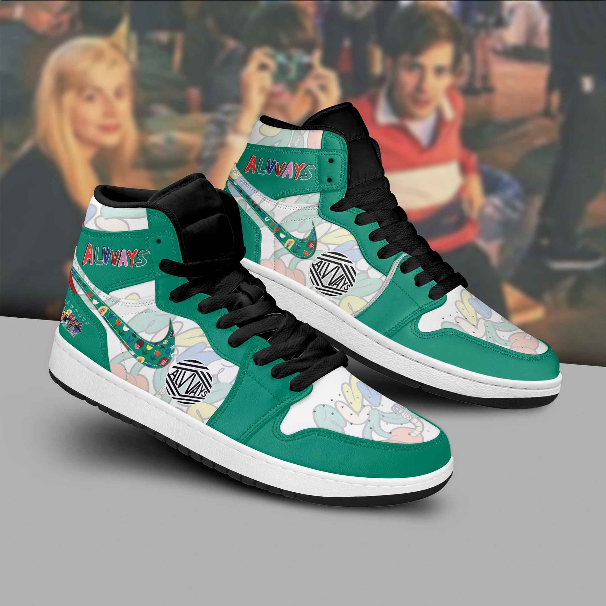 Ideafootwear Alvvays AJ1 High Sneakers Shoes For Men And Women 1