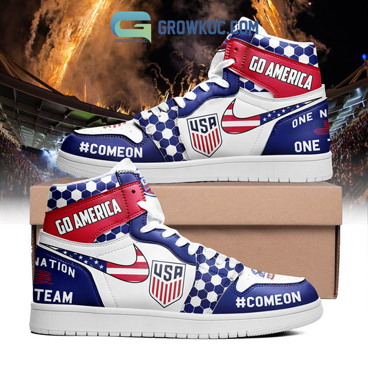 Ideafootwear American Soccer Team AJ1 High Sneakers Shoes For Men And Women 1