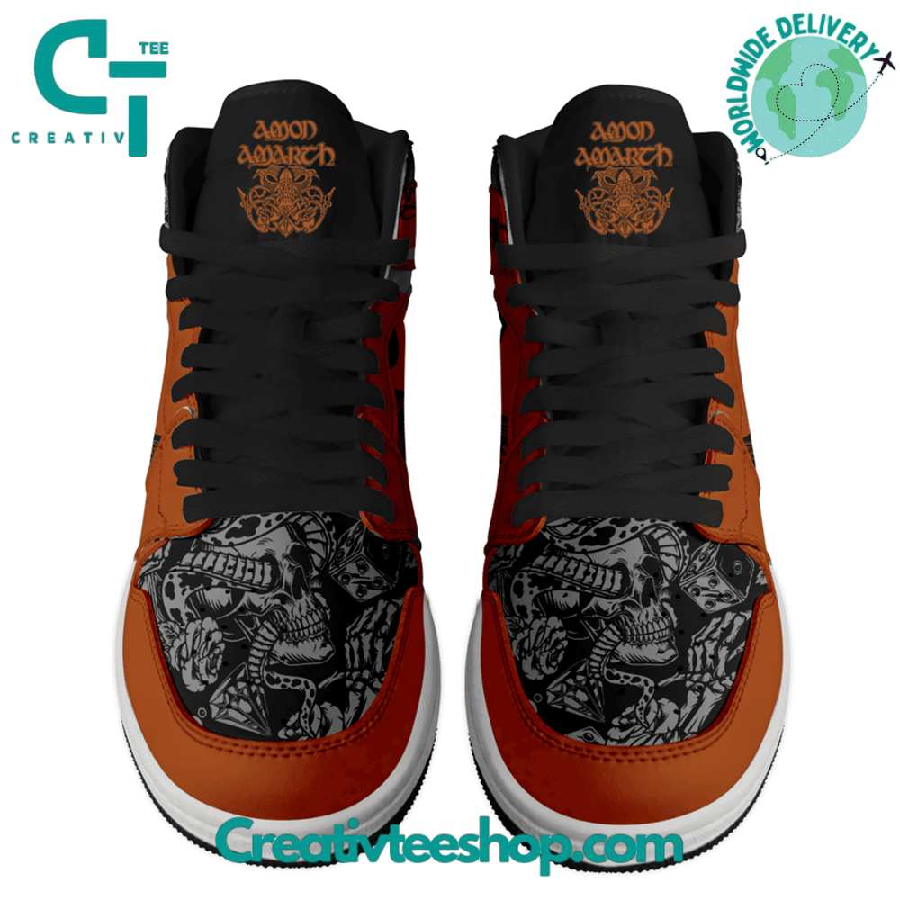 Ideafootwear Amon Amarth AJ1 High Sneakers Shoes For Men And Women 2