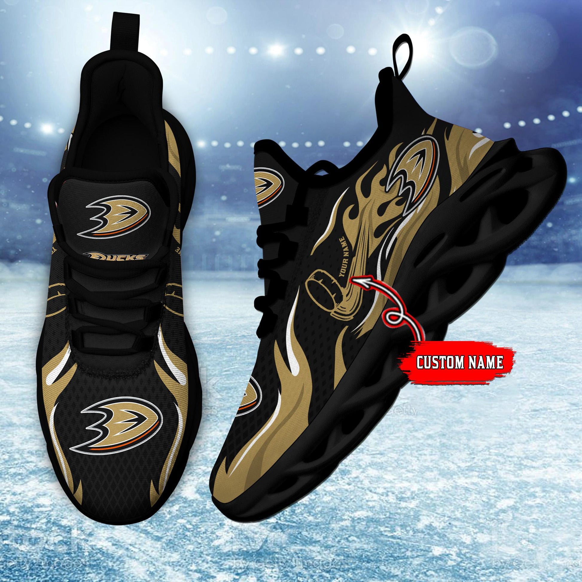 Ideafootwear Anaheim Ducks Max Soul Shoes Sneakers For Men And Women 3