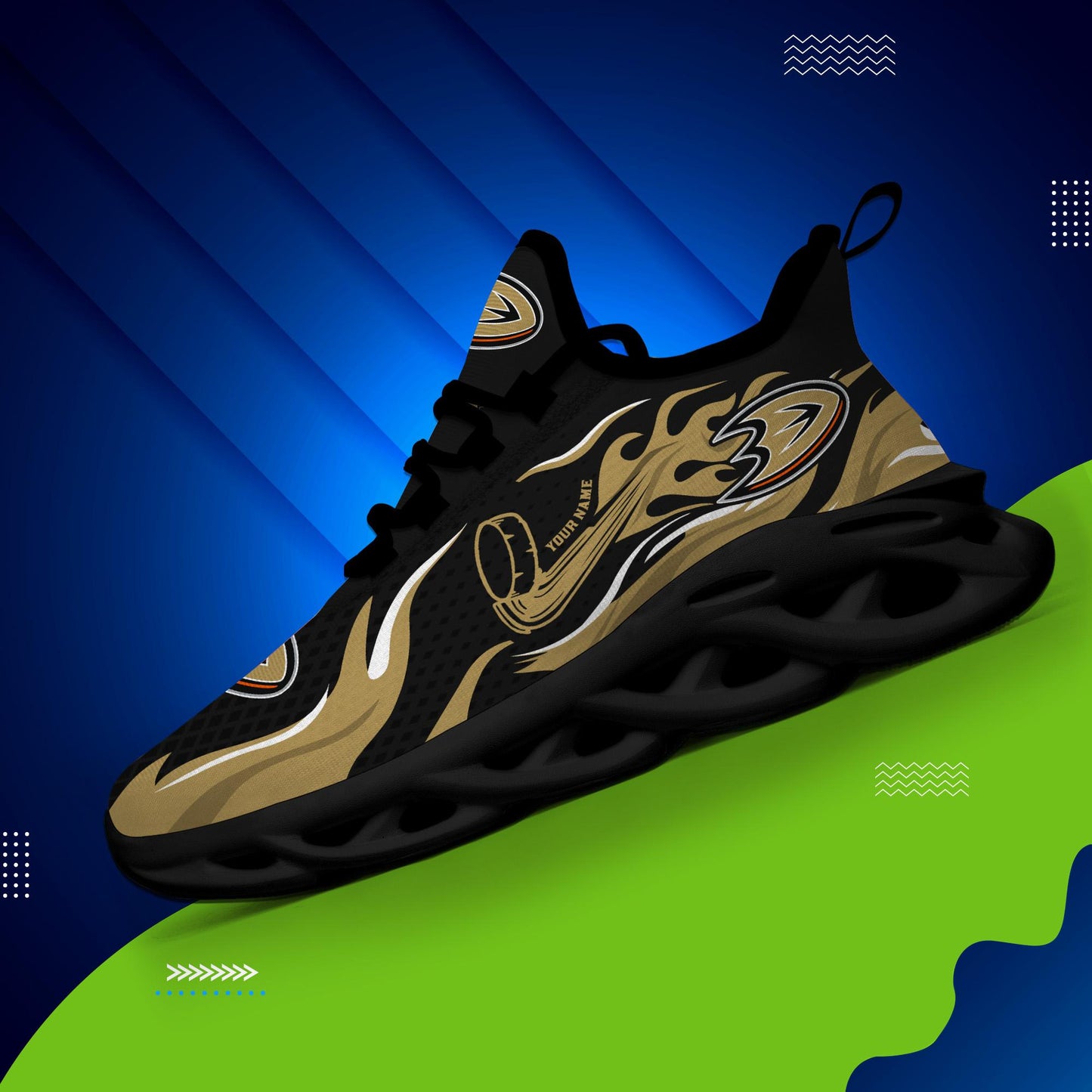 Ideafootwear Anaheim Ducks Max Soul Shoes Sneakers For Men And Women 3