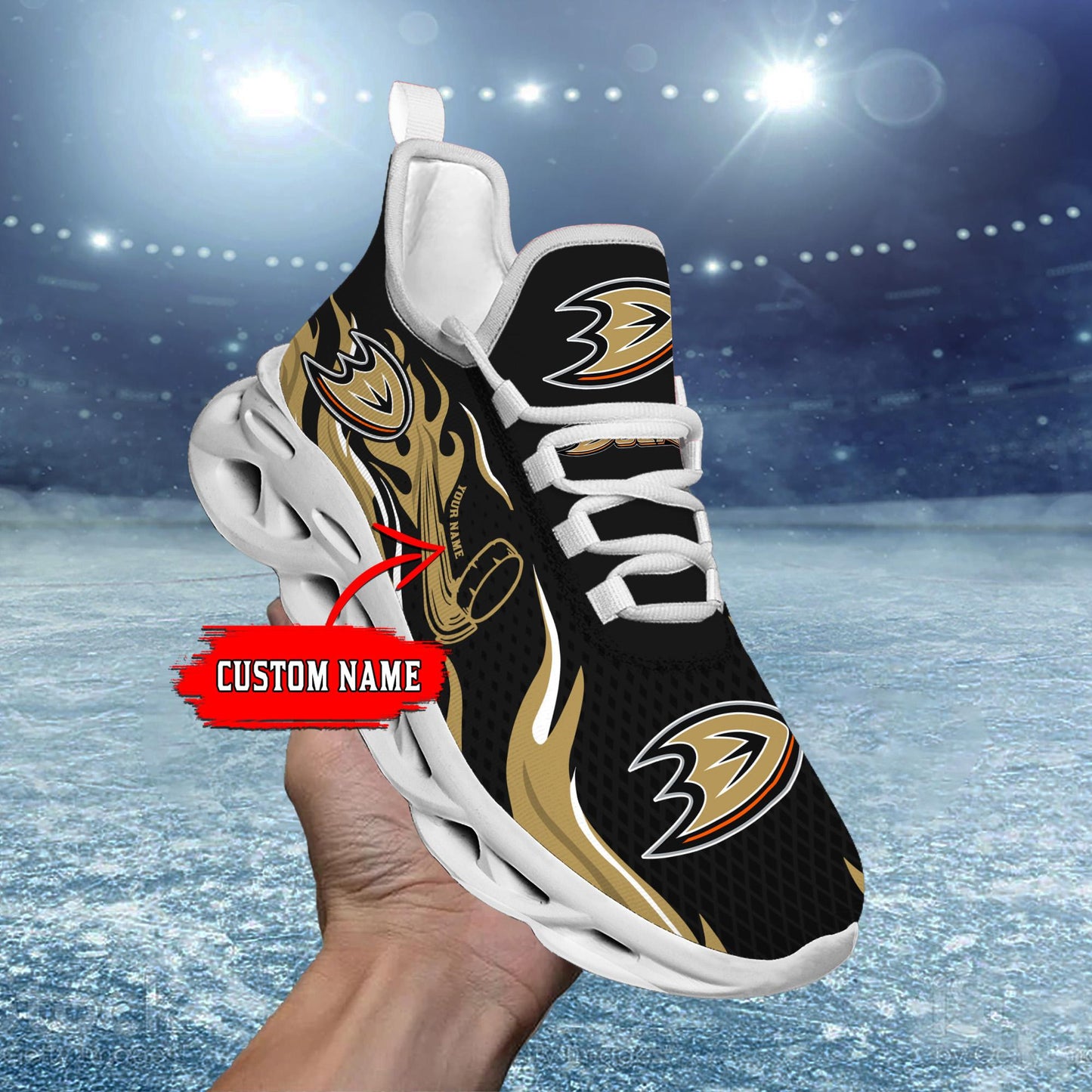 Ideafootwear Anaheim Ducks Max Soul Shoes Sneakers For Men And Women 3