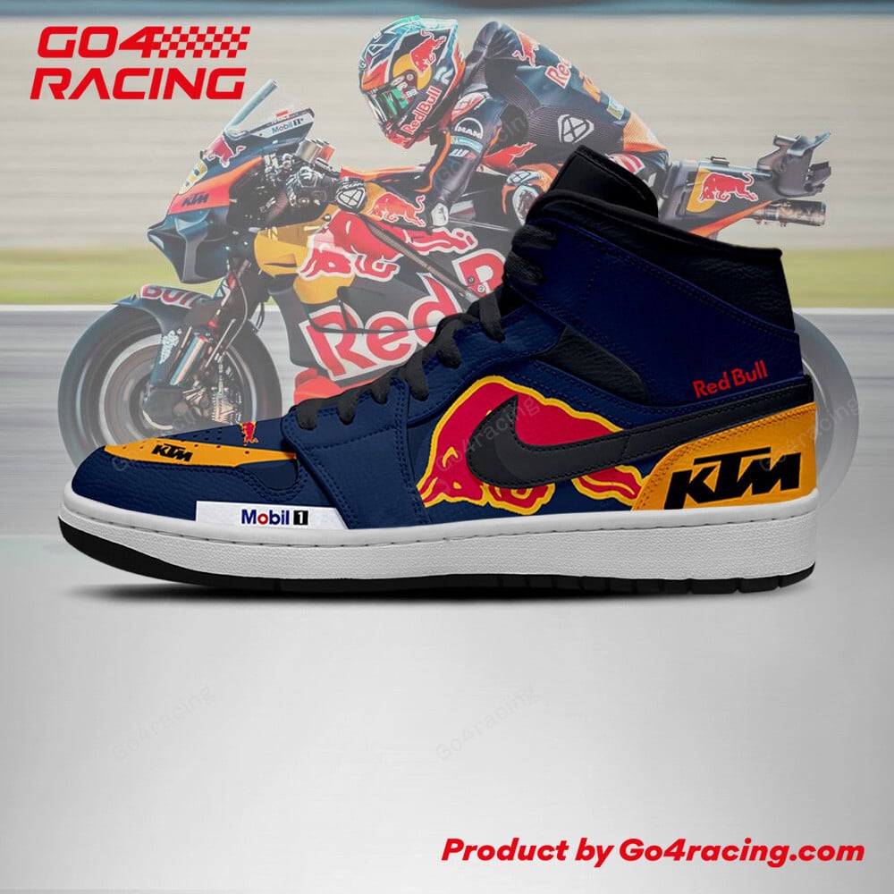 Ideafootwear Aprilia Factory Racing AJ1 High Sneakers Shoes For Men And Women 2