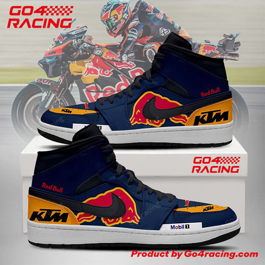 Ideafootwear Aprilia Factory Racing AJ1 High Sneakers Shoes For Men And Women 2