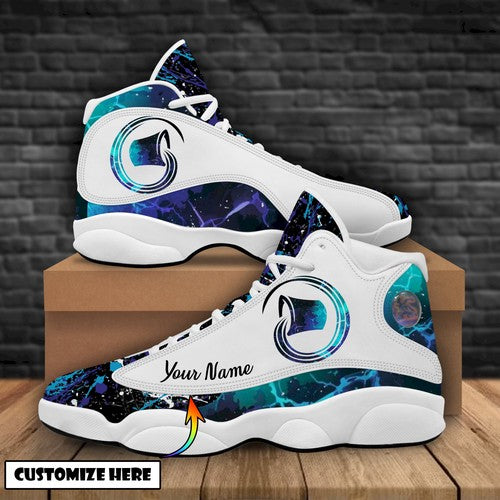 Ideafootwear Aquarius Zodiac AJ13 Sneakers Shoes For Men And Women 2