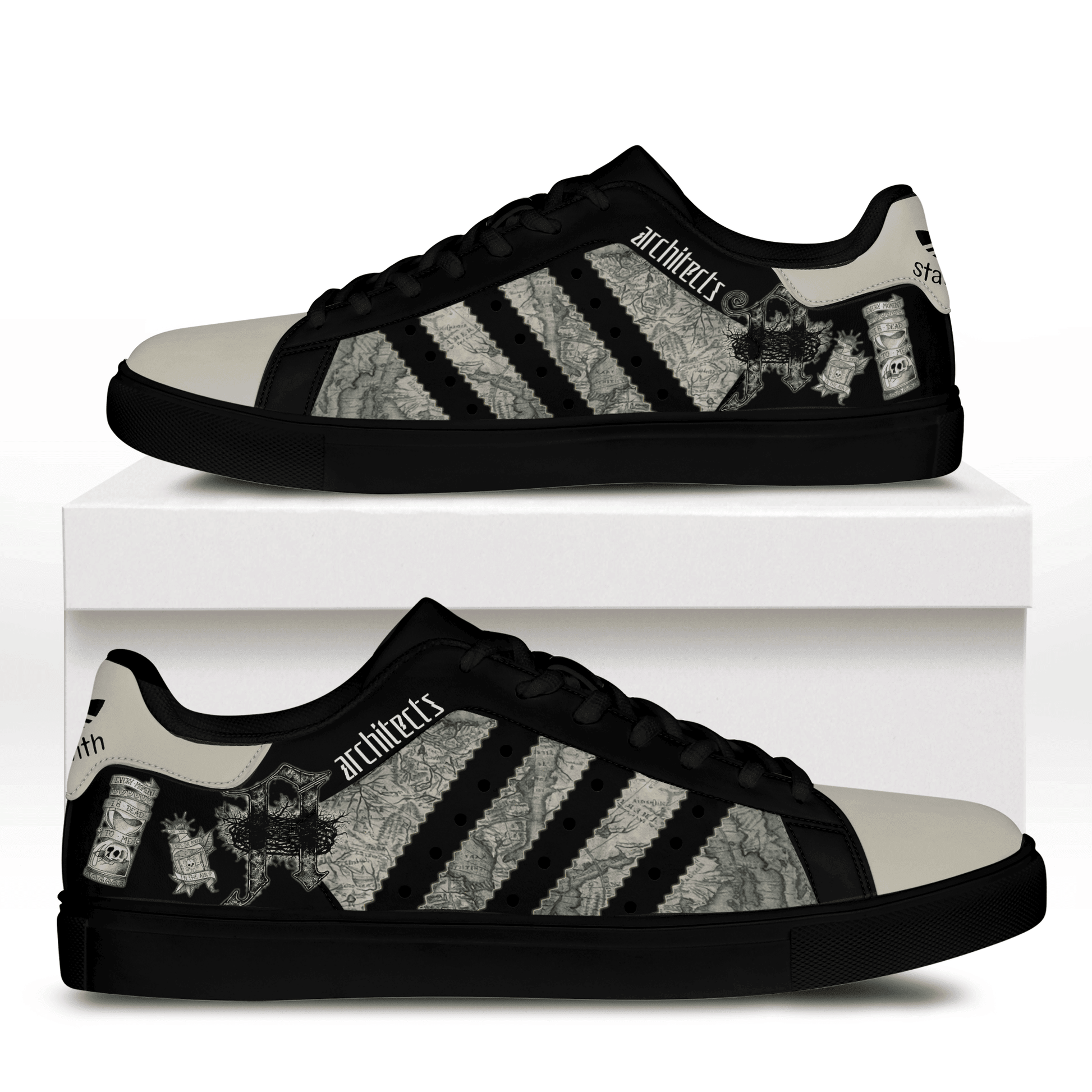 Ideafootwear Architects Skate Stan Shoes Sneakes For Men And Women  1