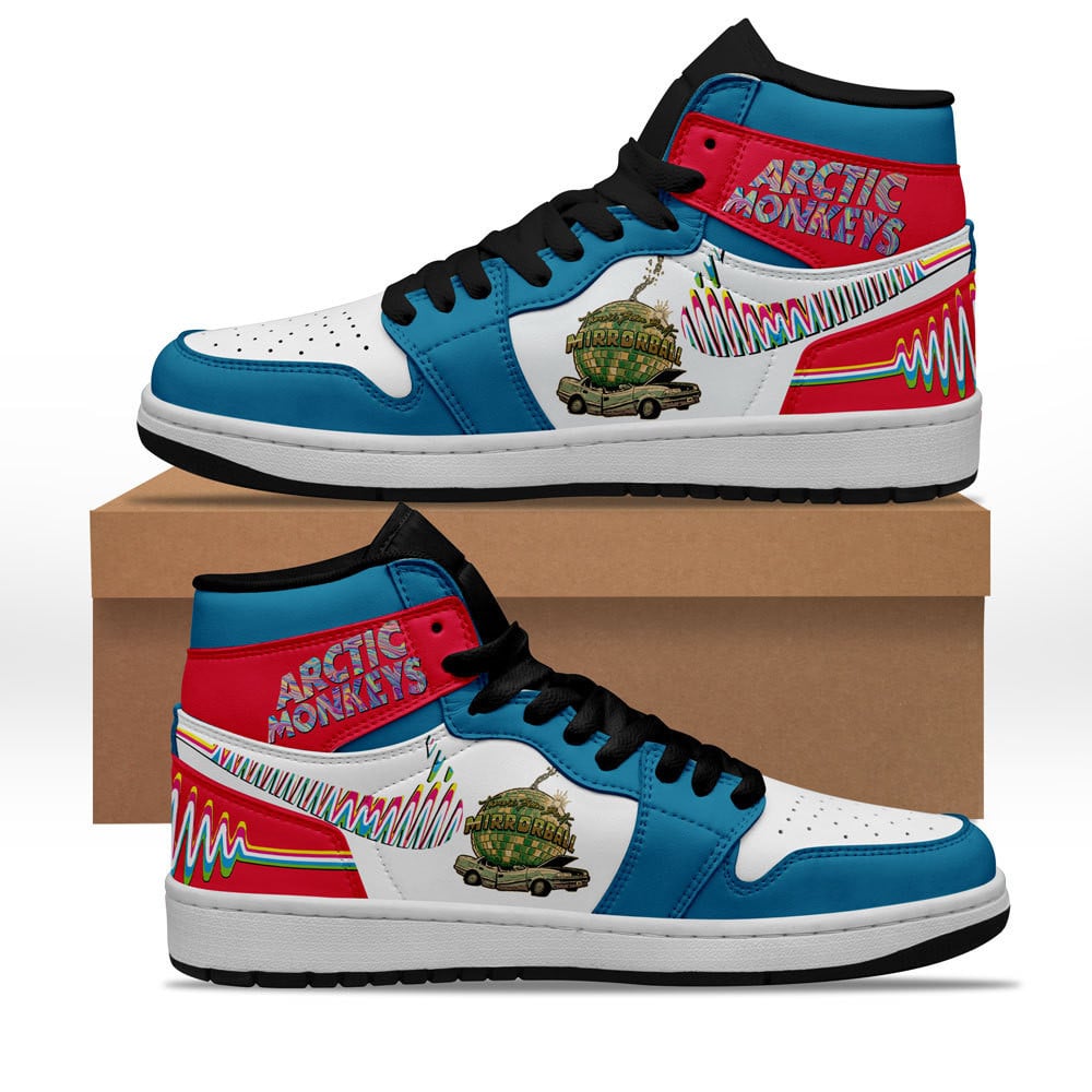 Ideafootwear Arctic Monkeys AJ1 High Sneakers Shoes For Men And Women 1