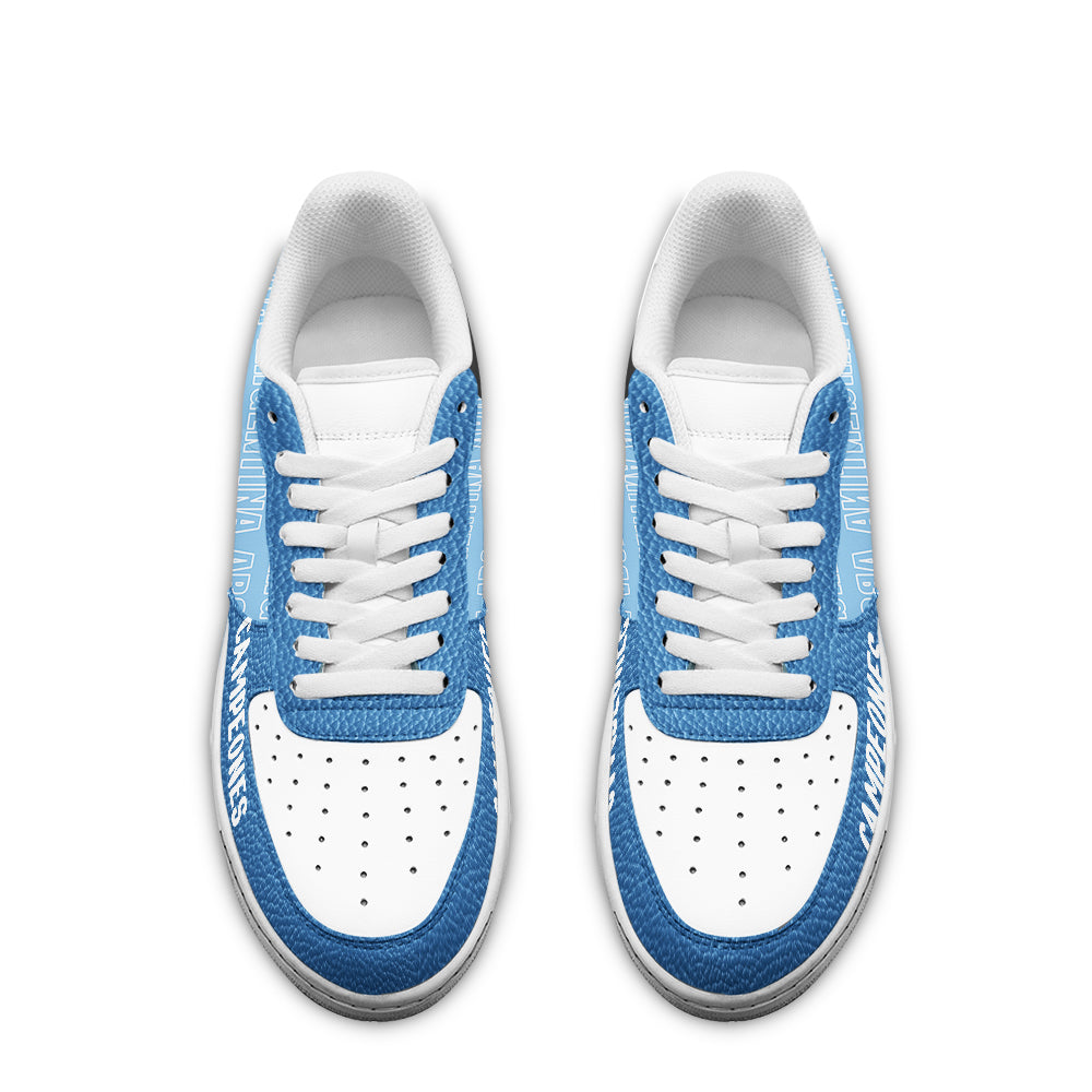 Ideafootwear Argentina Nation Football Team Air Low-Top Sneakers Shoes For Men And Women 1