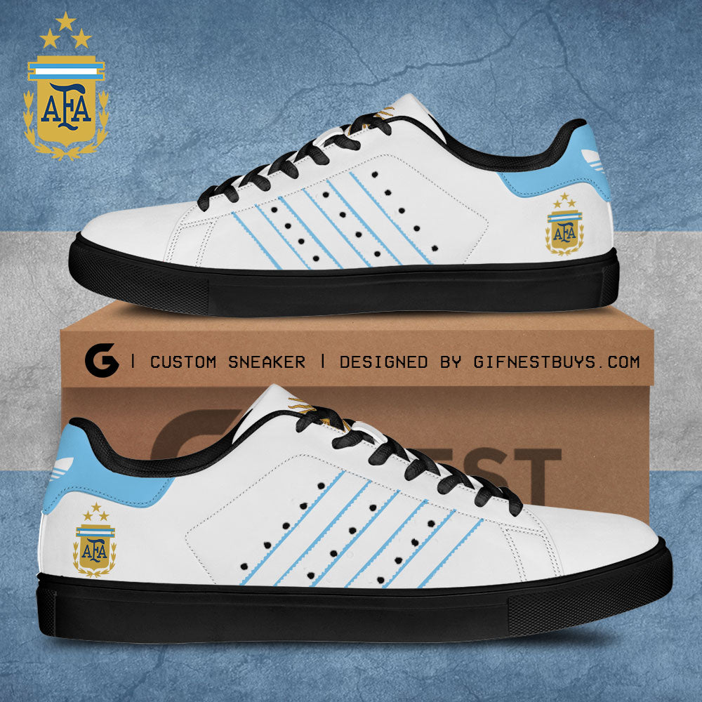 Ideafootwear Argentina National Team Skate Stan Shoes Sneakes For Men And Women 1