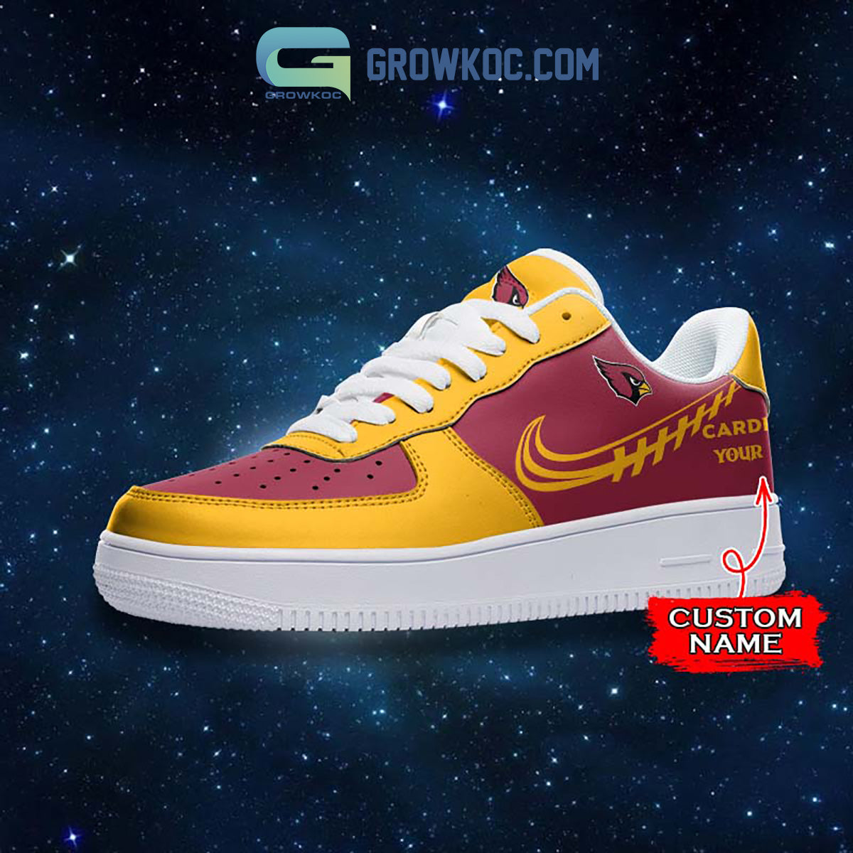 Ideafootwear Arizona Cardinals Air Low-Top Sneakers Shoes For Men And Women 3