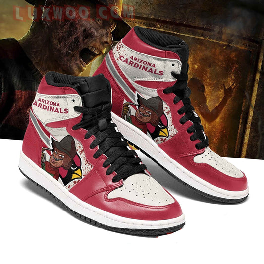 Ideafootwear Arizona Cardinals AJ1 High Sneakers Shoes For Men And Women 9