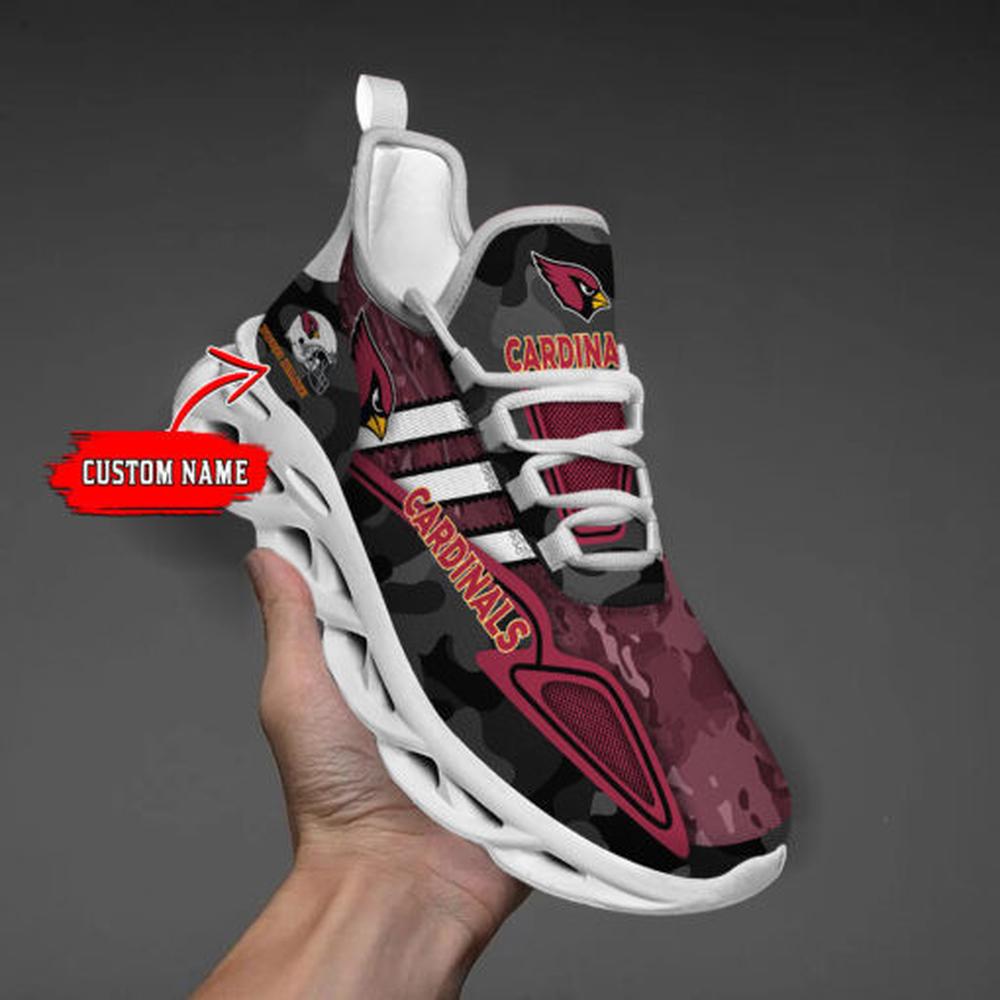 Ideafootwear Arizona Cardinals Max Soul Shoes Sneakers For Men And Women 10
