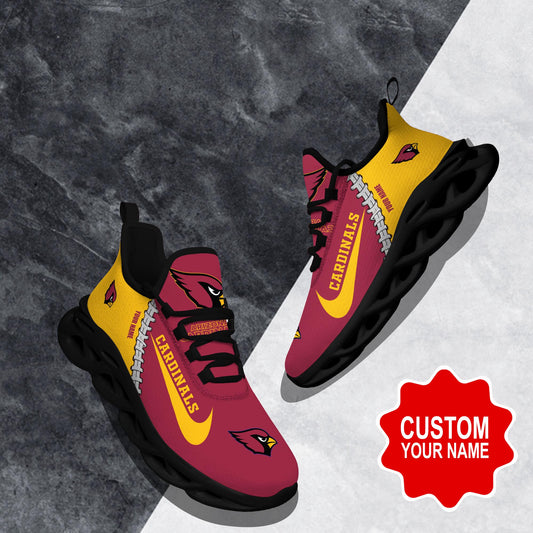 Ideafootwear Arizona Cardinals Max Soul Shoes Sneakers For Men And Women 12