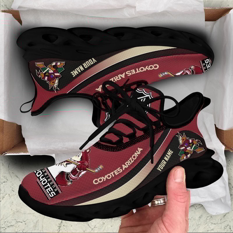 Ideafootwear Arizona Coyotes Max Soul Shoes Sneakers For Men And Women 2