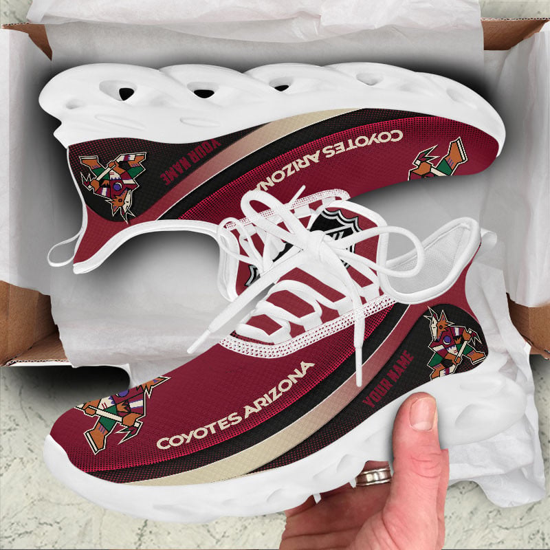Ideafootwear Arizona Coyotes Max Soul Shoes Sneakers For Men And Women 1
