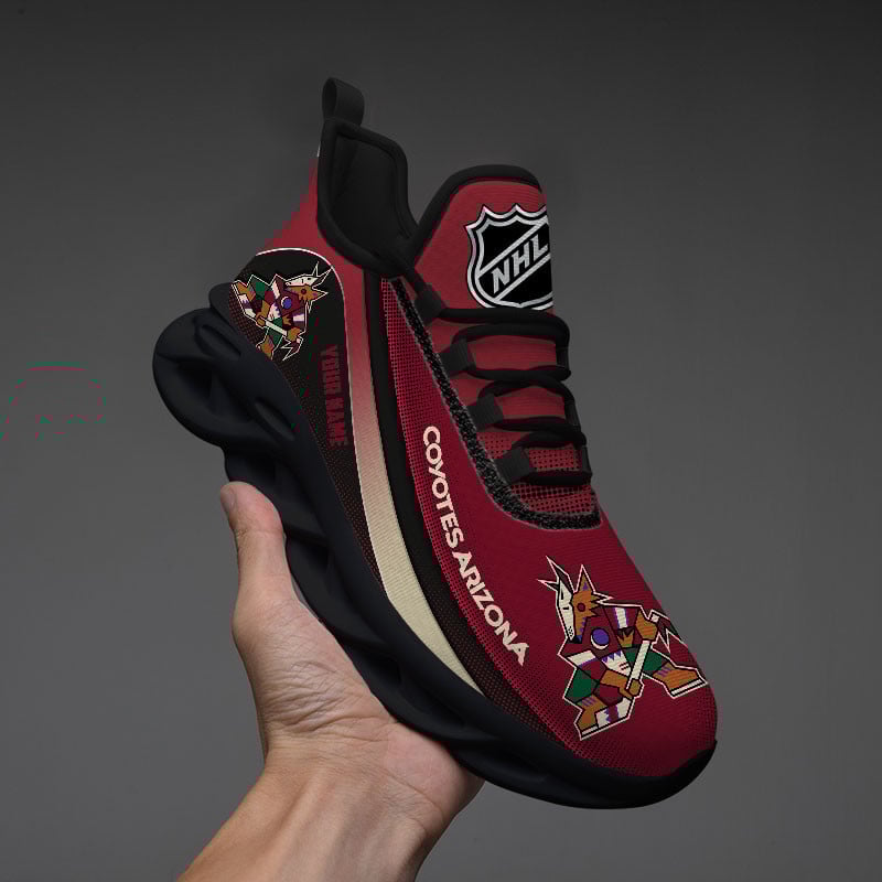 Ideafootwear Arizona Coyotes Max Soul Shoes Sneakers For Men And Women 1