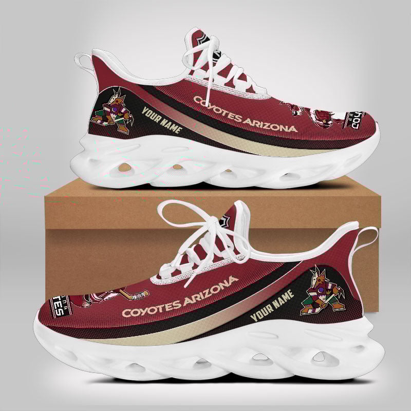 Ideafootwear Arizona Coyotes Max Soul Shoes Sneakers For Men And Women 2