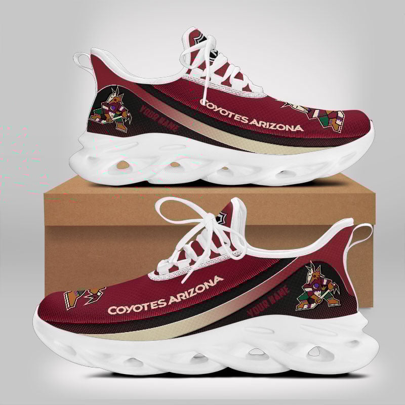 Ideafootwear Arizona Coyotes Max Soul Shoes Sneakers For Men And Women 1