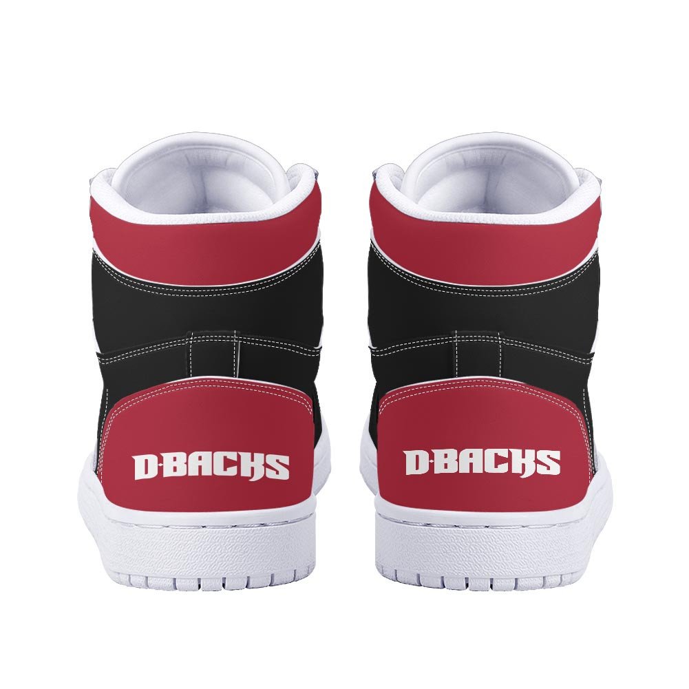 Ideafootwear Arizona Diamondbacks AJ1 High Sneakers Shoes For Men And Women 3
