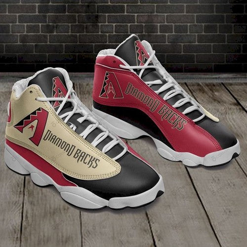 Ideafootwear Arizona Diamondbacks AJ13 Sneakers Shoes For Men And Women 1