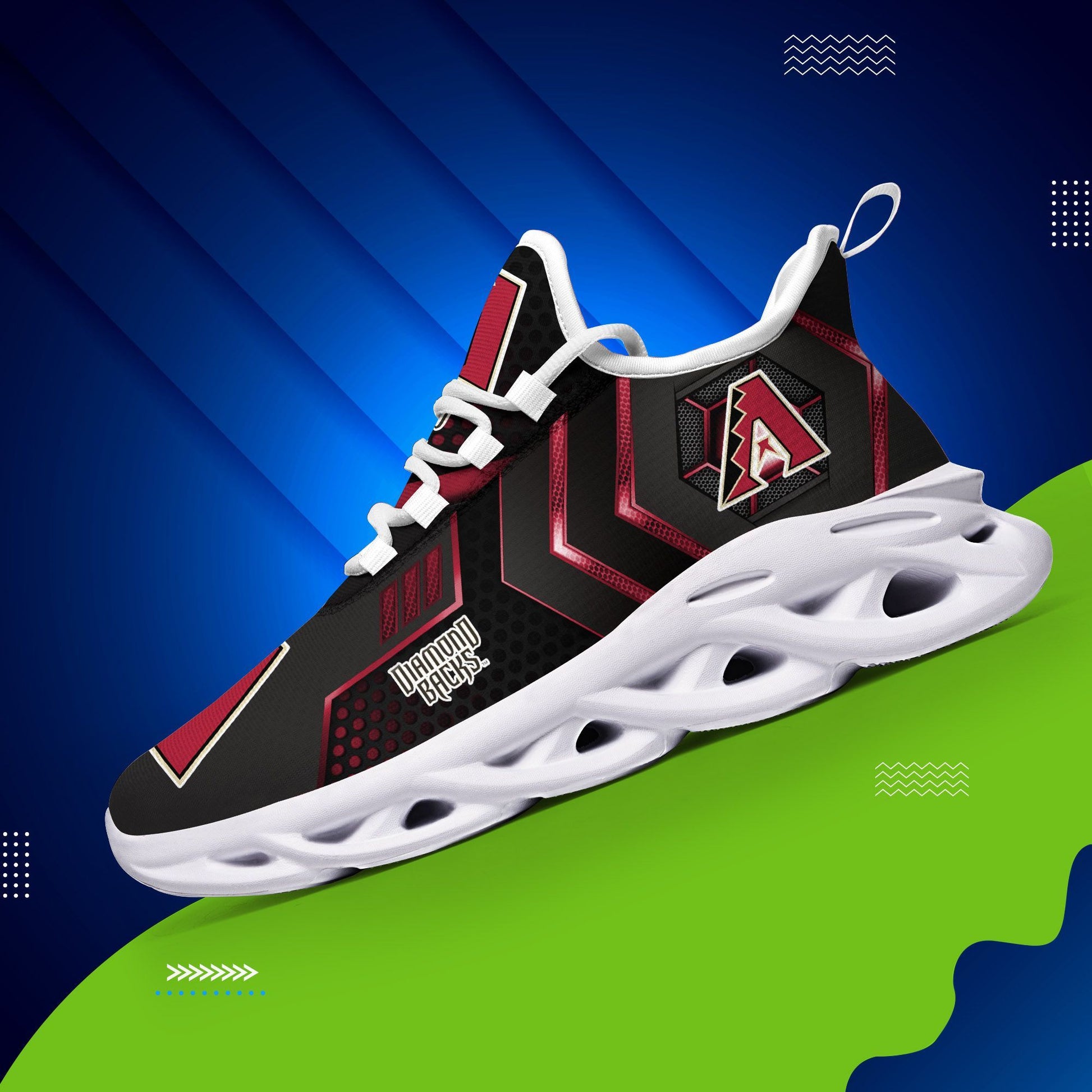 Ideafootwear Arizona Diamondbacks Max Soul Shoes Sneakers For Men And Women 1