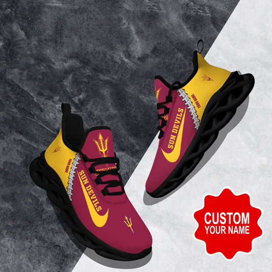 Ideafootwear Arizona State Sun Devils Max Soul Shoes Sneakers For Men And Women 1