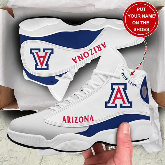 Ideafootwear Arizona Wildcats AJ13 Sneakers Shoes For Men And Women 1