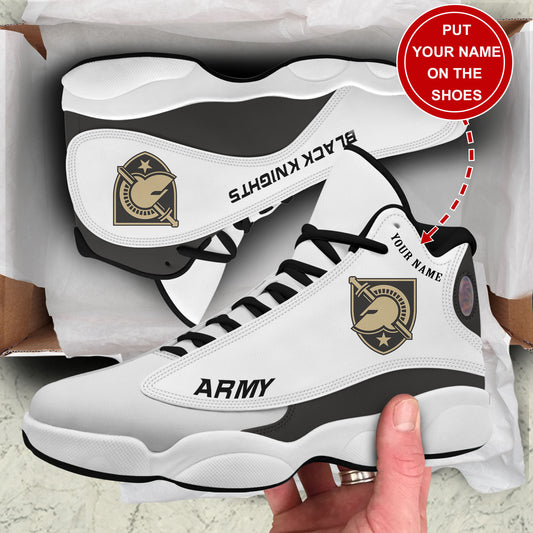 Ideafootwear Army Black Knights AJ13 Sneakers Shoes For Men And Women 2