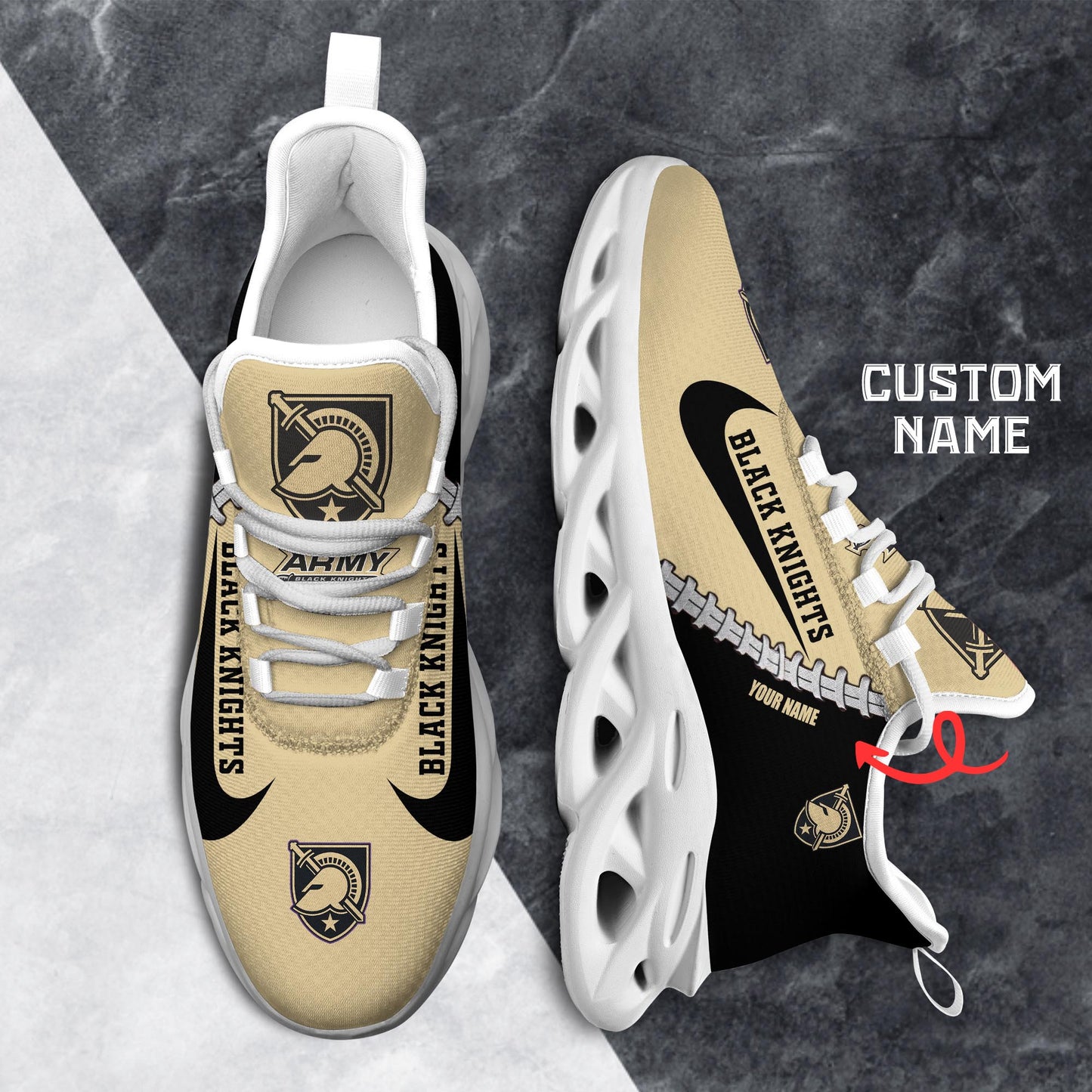 Ideafootwear Army Black Knights Max Soul Shoes Sneakers For Men And Women 1