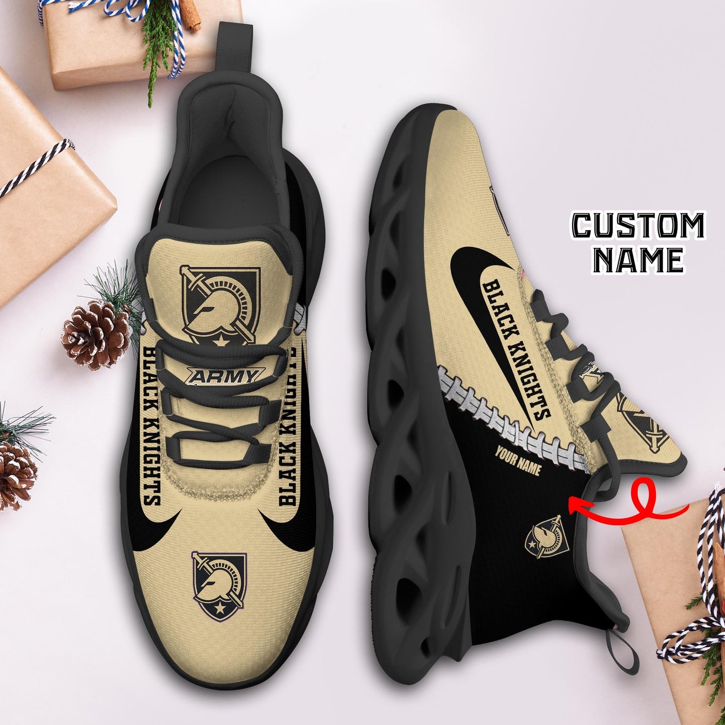 Ideafootwear Army Black Knights Max Soul Shoes Sneakers For Men And Women 1