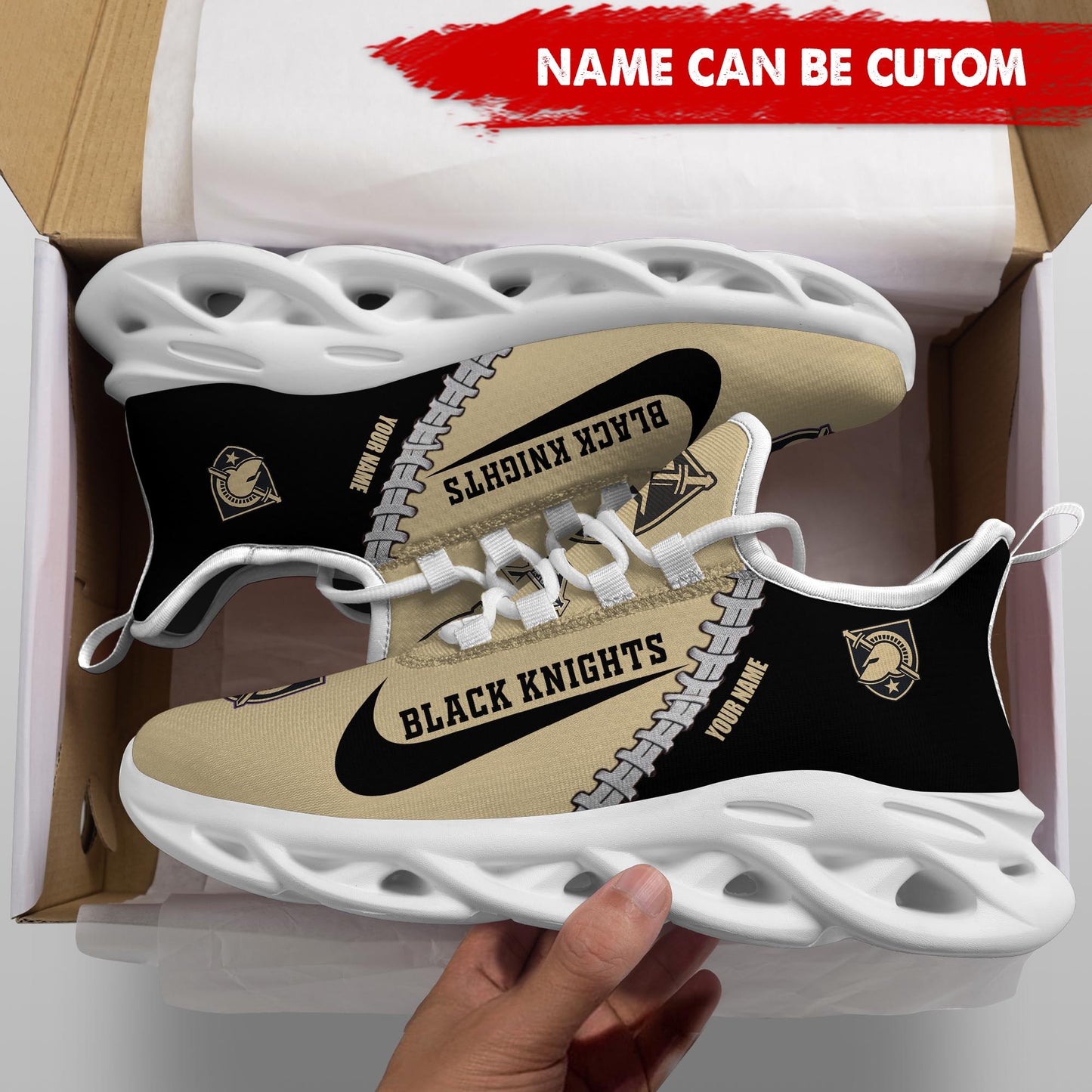 Ideafootwear Army Black Knights Max Soul Shoes Sneakers For Men And Women 1