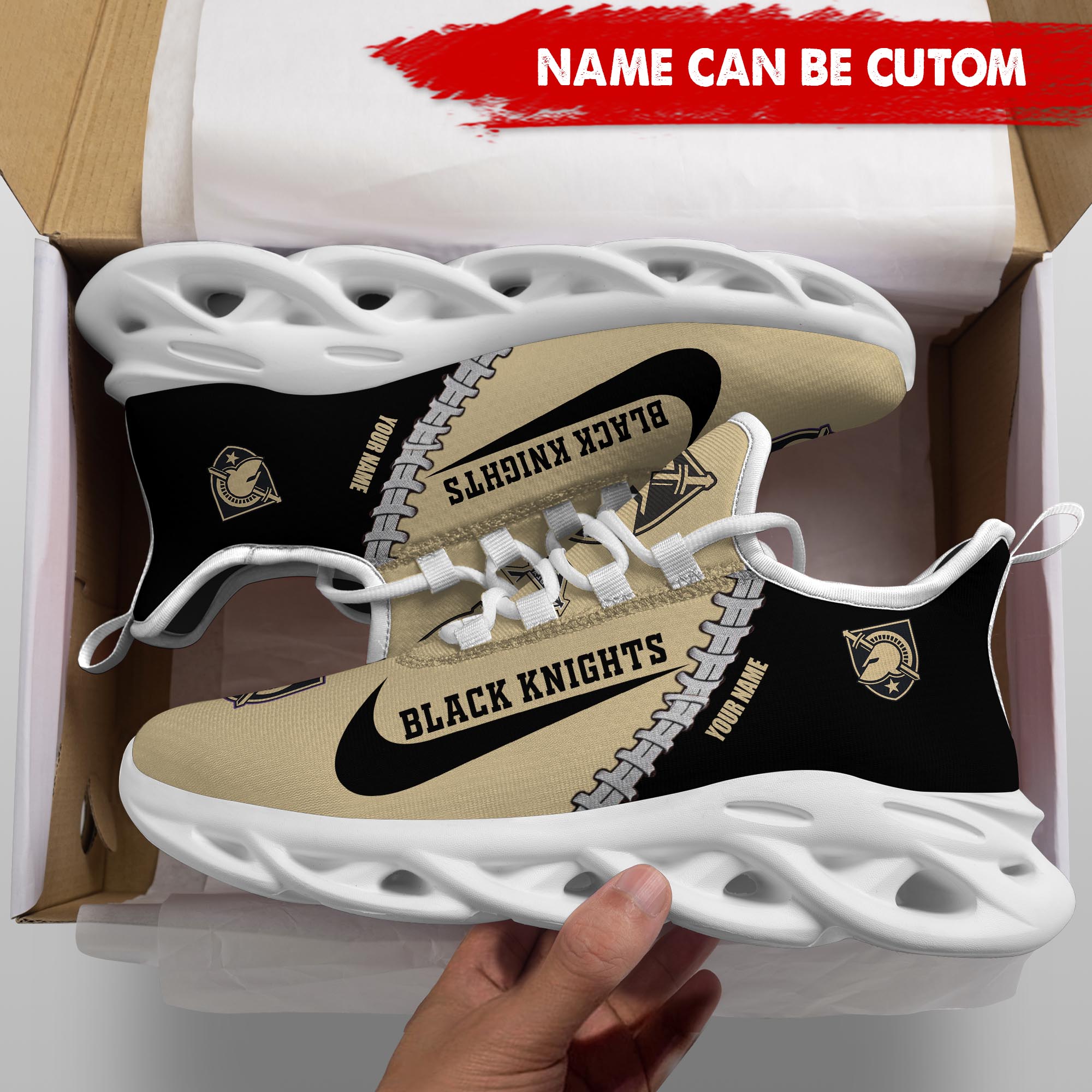 Ideafootwear Army Black Knights Max Soul Shoes Sneakers For Men And Women 1