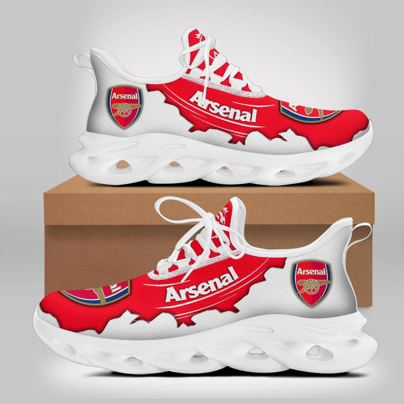 Ideafootwear Arsenal F.C. Max Soul Shoes Sneakers For Men And Women 1