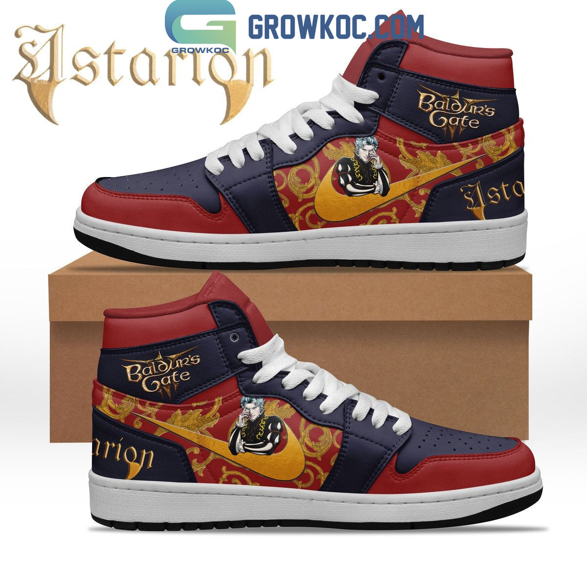 Ideafootwear Astarion AJ1 High Sneakers Shoes For Men And Women 1