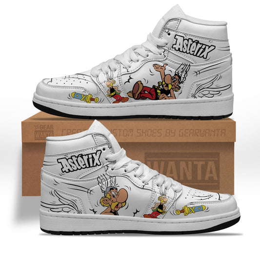 Ideafootwear Asterix AJ1 High Sneakers Shoes For Men And Women 2