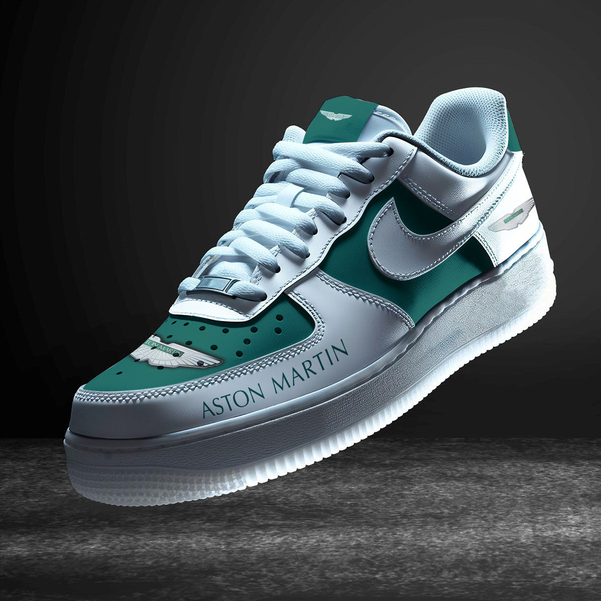 Ideafootwear Aston-Martin Air Low-Top Sneakers Shoes For Men And Women 5