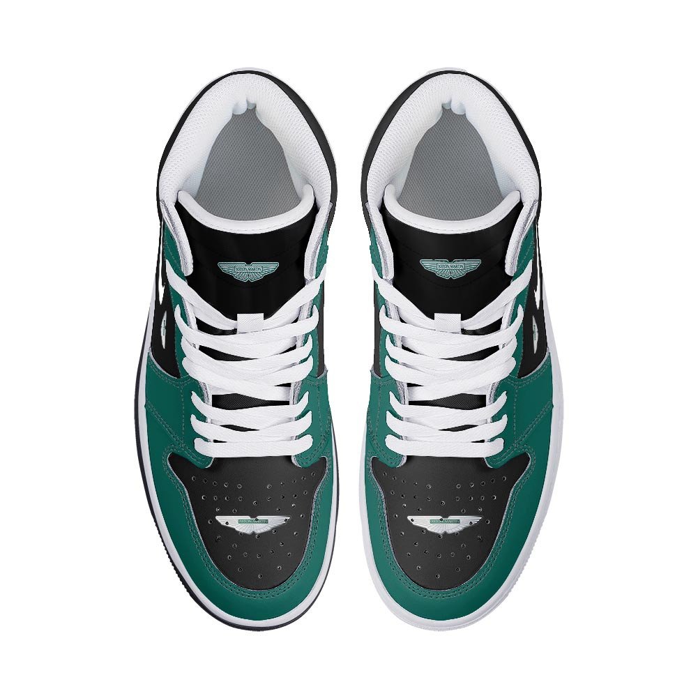 Ideafootwear Aston Martin AJ1 High Sneakers Shoes For Men And Women 1