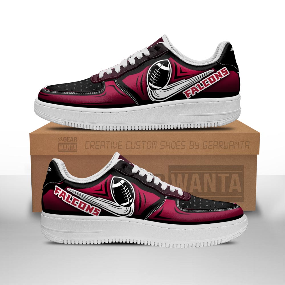 Ideafootwear Atlanta Falcons Air Low-Top Sneakers Shoes For Men And Women 6