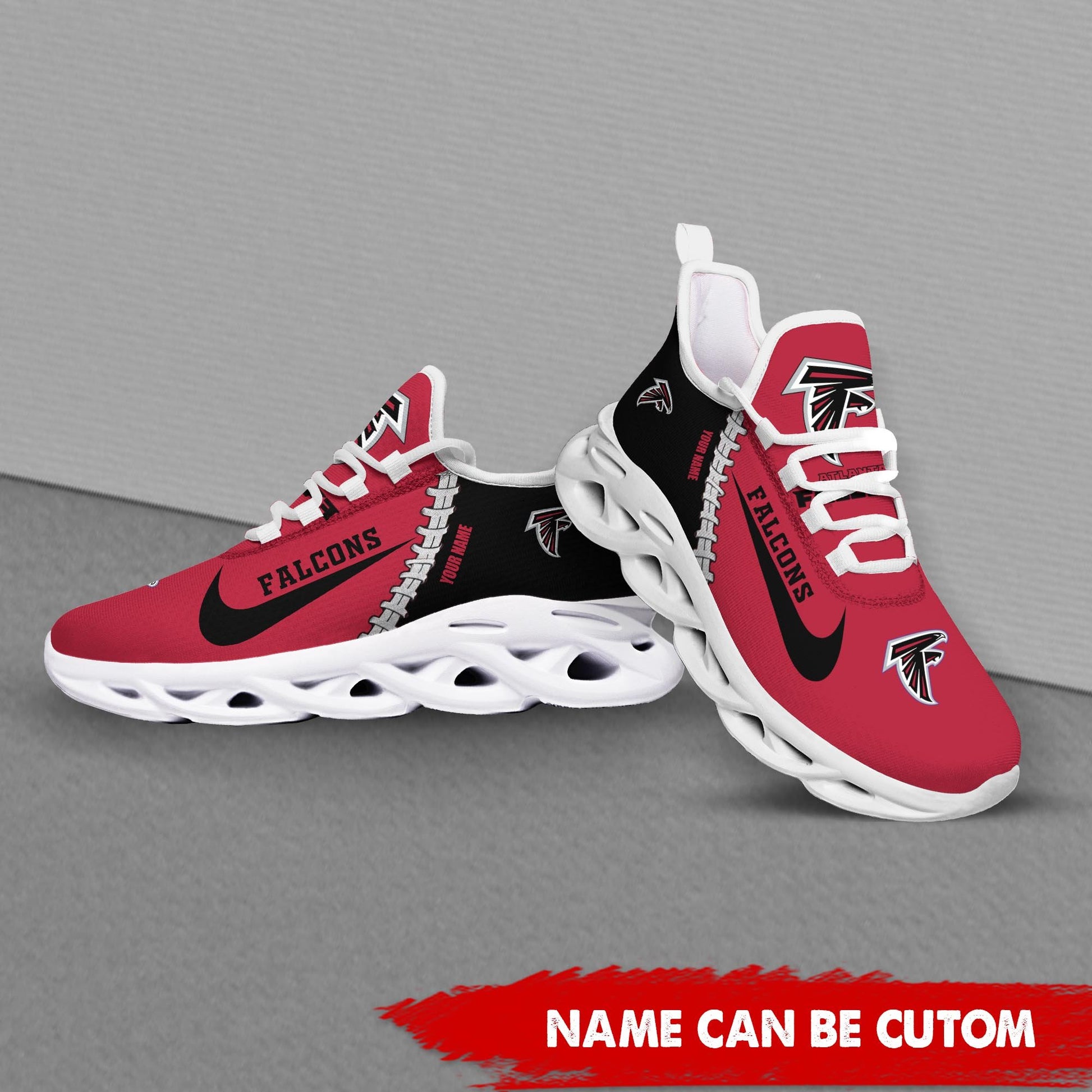 Ideafootwear Atlanta Falcons Max Soul Shoes Sneakers For Men And Women 39