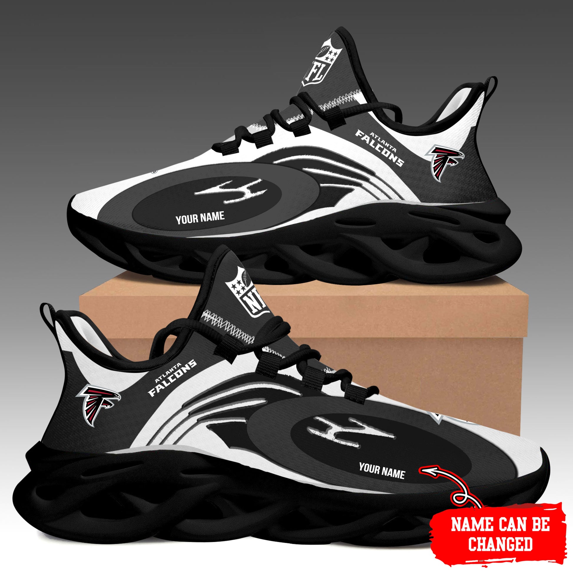 Ideafootwear Atlanta Falcons Max Soul Shoes Sneakers For Men And Women 32