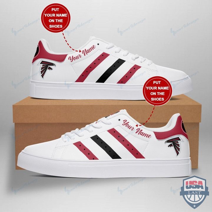 Ideafootwear Atlanta Falcons Skate Stan Shoes Sneakes For Men And Women 1