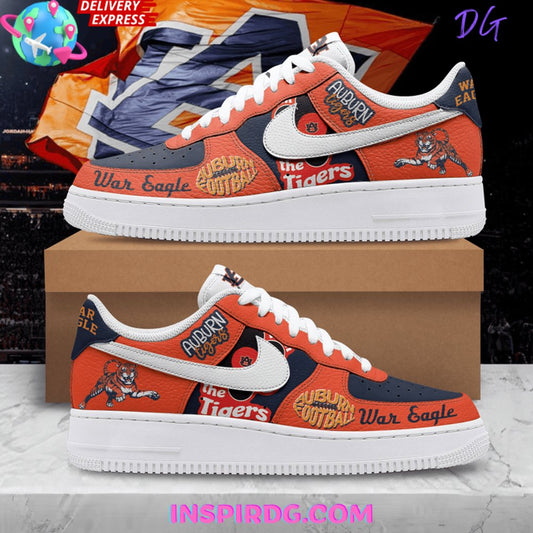 Ideafootwear Auburn Tigers Air Low-Top Sneakers Shoes For Men And Women 6