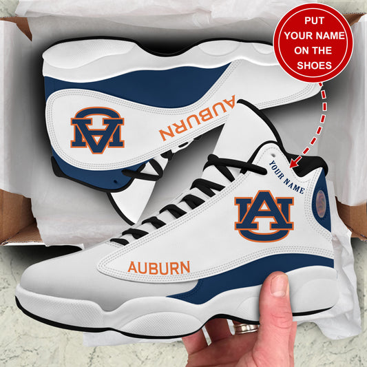 Ideafootwear Auburn Tigers AJ13 Sneakers Shoes For Men And Women 2
